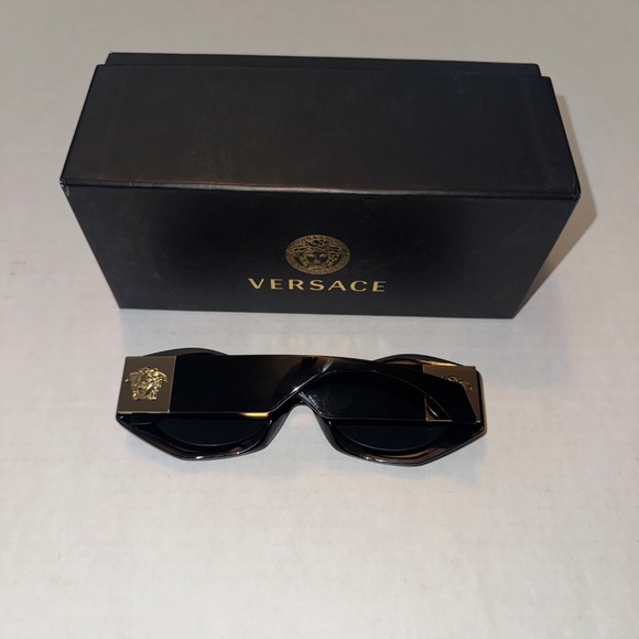 New! Versace 54MM Geometric Sunglasses main image 3